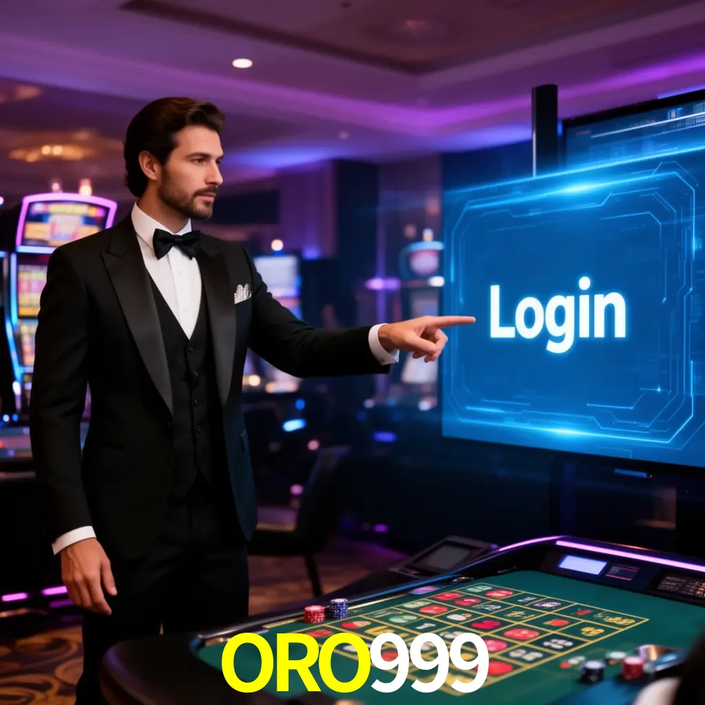 ORO999 Login - OTP, cuenta y soporte Pantalla ORO999 Login con OTP, contraseña, cuenta segura y soporte móvil